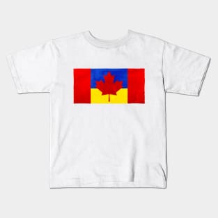 CANKRAINE FLAG - Canada & Ukraine Kids T-Shirt